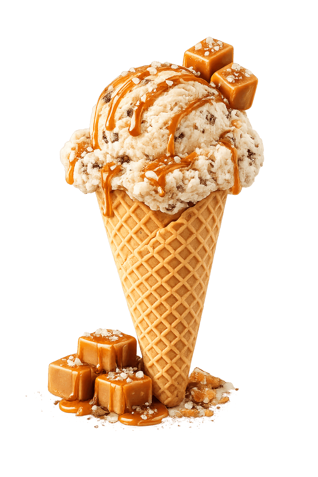 Salzkaramell Eis